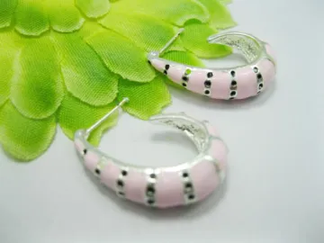 Pink Promotional Earrings