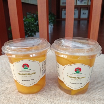 Yellow Peaches in Pear Juice 198g