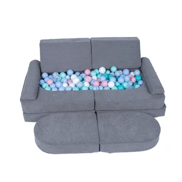 OEM Low MOQ Mini Soft Kids Couches Play Sofa