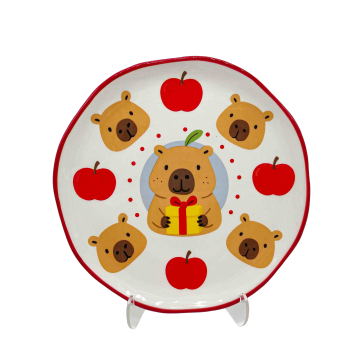 Plato Popular de Capibala Navideño