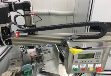 Rotary automatic material handling packaging line