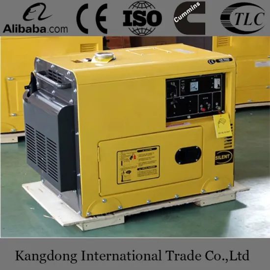Home use CE offered diesel generator 5KW silent type generator set