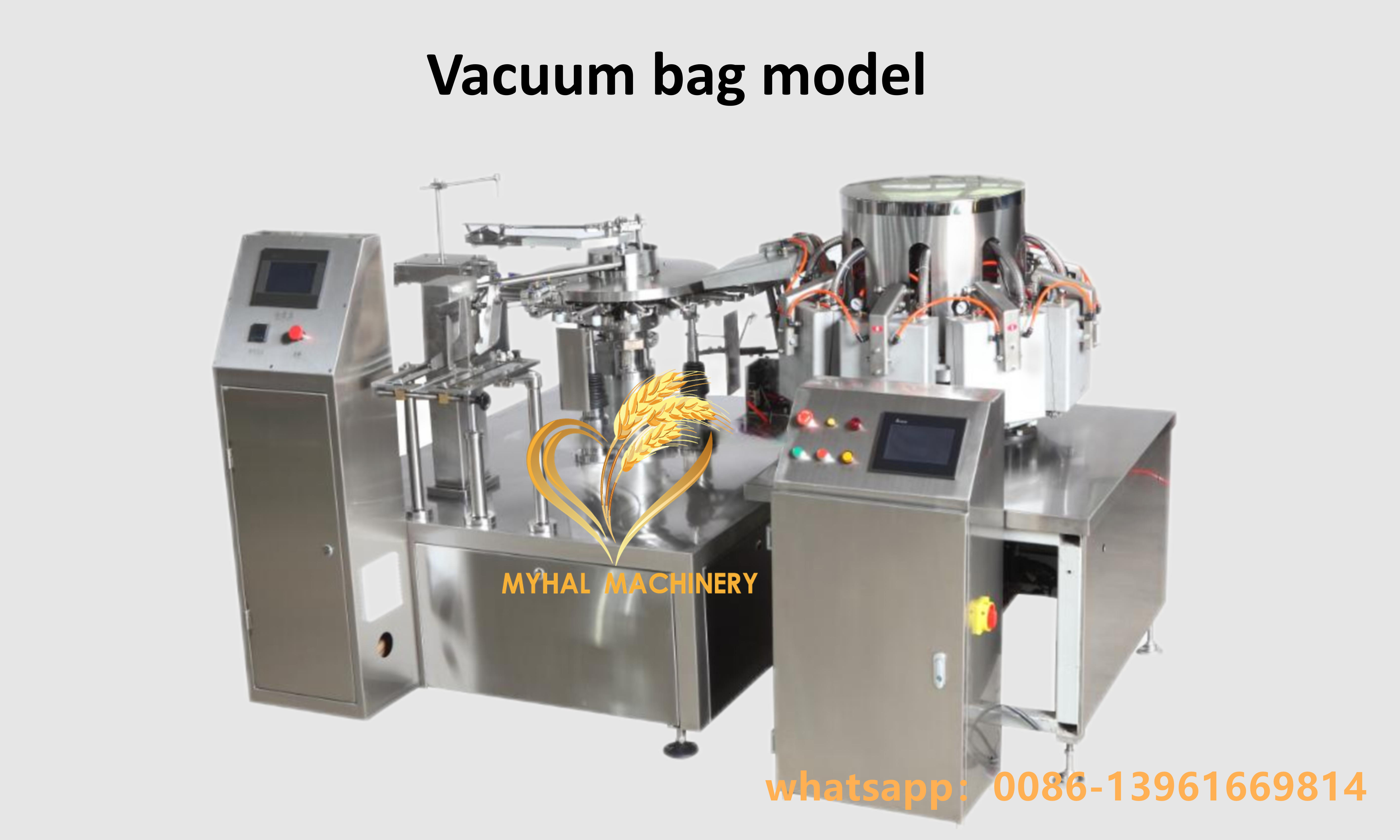 Automatic rotary feed powder doypack packing machine powder premade pouch filling machine