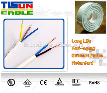 Flexible 3*1.5mm HO5VV-F Low voltage Cable copper cable