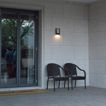 60xSMD 3W Outdoor Wall Light 2521