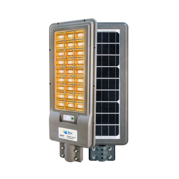 Poste de luz solar com sensor