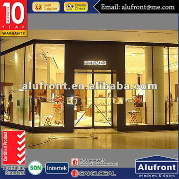 Aluminum Commercial Shop Front Doors