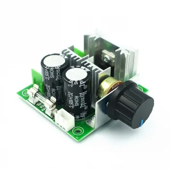 PWM DC Motor Speed Controller Regulator Governor with Knob Switch 12V-40V 32V 10A Auto Volt Regulator Dimmer 400W Board Module