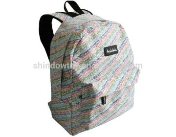 hot sale letters print popular school backpack