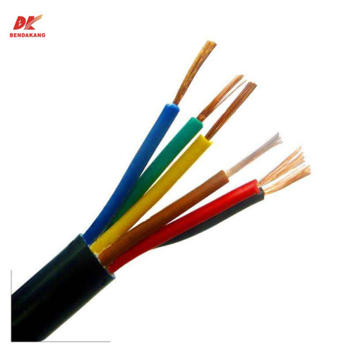 H05VV-F PVC معزول ومغسل كابل كهربائي مرن