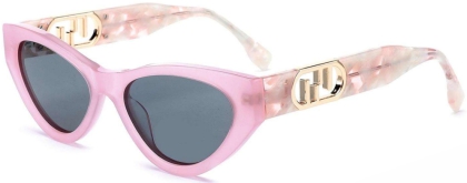 C3 Acetate Glasses Frame  Translucent Pink