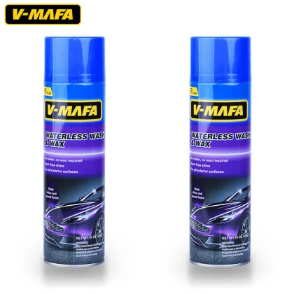 liquid can car spray waterless wash and wax