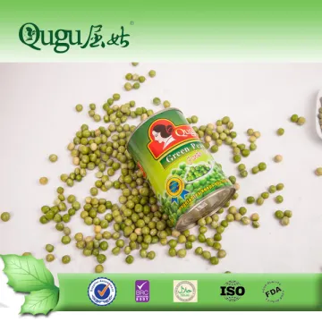 can food factory of canned green peas