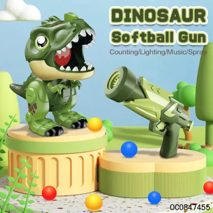 Soft Bullet Toy Gun for Dinosaur Target Shooting Games for Sale
