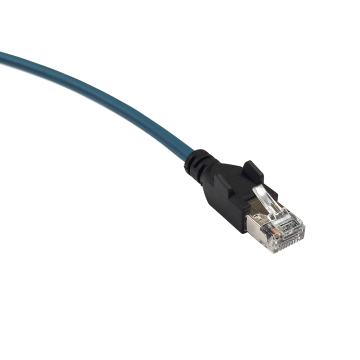 M8 to RJ45 4-pin CAT 5e Ethernet Cable