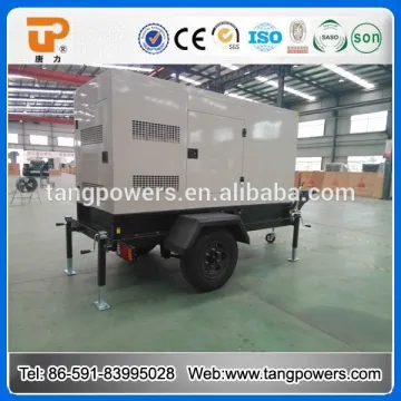 150kva Trailer mounted portable generator