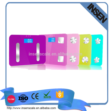 2015 Hot Sell Digital Body Fat Scale Supplier, 7 function to the body healthy