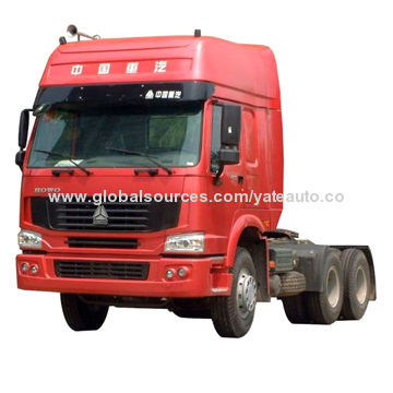 Hot-selling Sinotruk 6 x 4 Howo Tractor, Grey Product