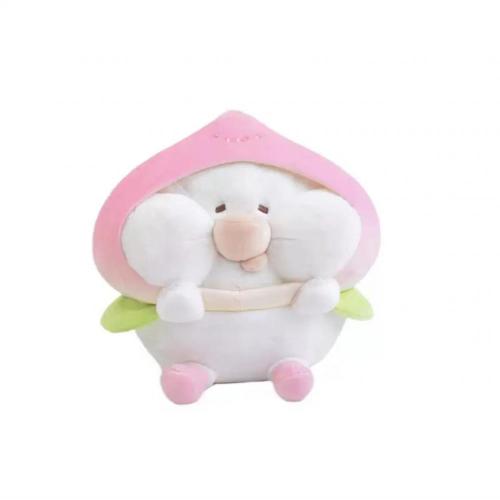 Pink Peach Bumpmunk Plush Doll Creative Plush Toy