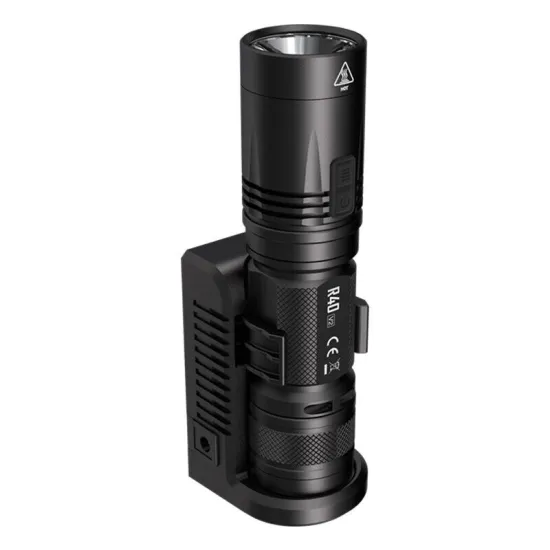 Nitecore R40 V2: 1200 LM USB-C Rechargeable Waterproof Searchlight