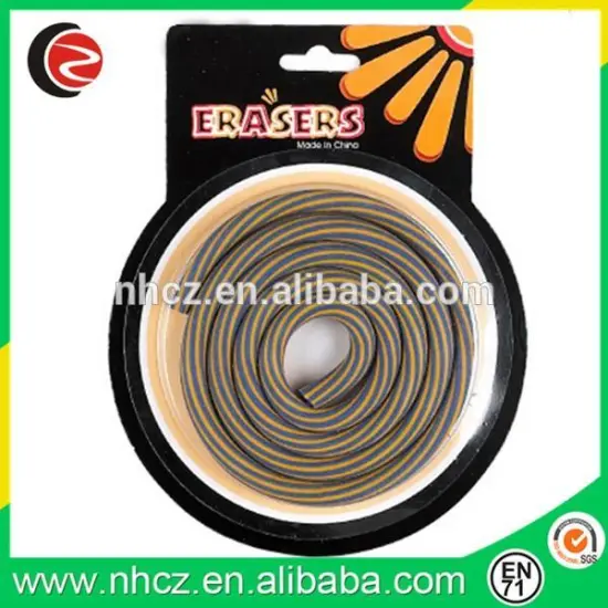 Grey Twist Eraser for promotion