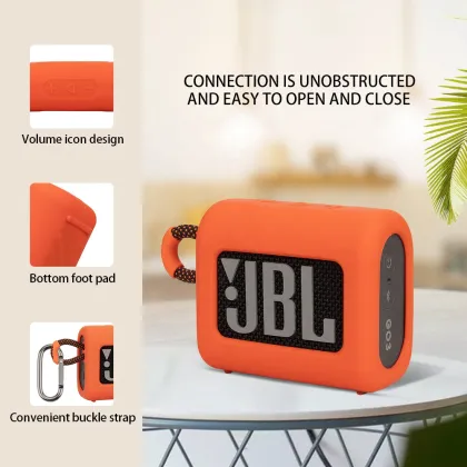 Silicone Cover for JBL GO3 - Portable Protective Case
