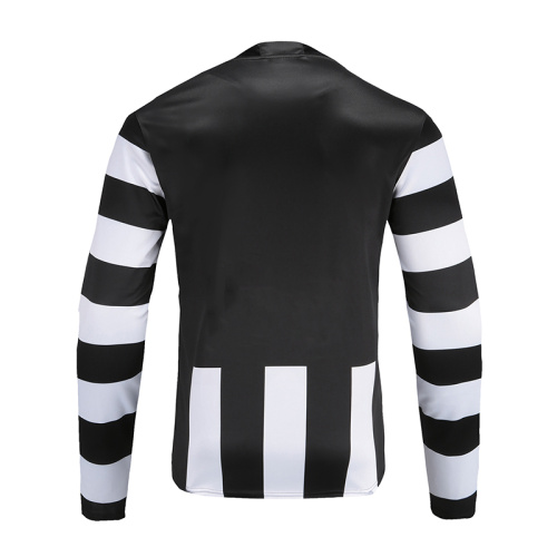 Men'S Crew Neck Vest Mens Dry Fit Soccer Wear Sweatshirt Black White Supplier