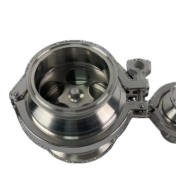 Sanitary Quick-Install Clamp Check Valve 304 Precision Casting Clamp