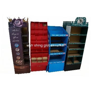 CMYK printing stand display cabinet