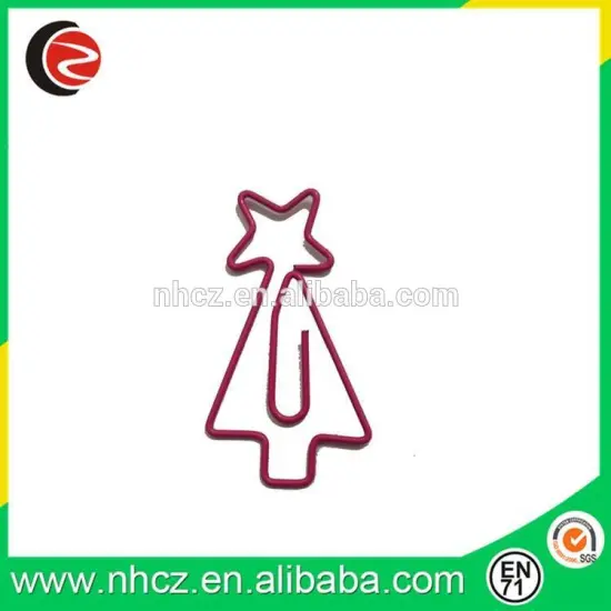 Christmas Tree Shaped Paper Clips