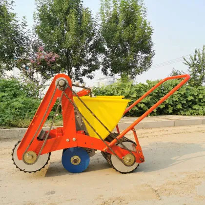 Gasoline Tractor Seeder for Garlic Planting in Agriculture