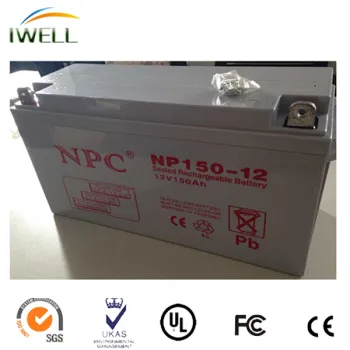 NPC brand UPS power supply maintenance-free sealed acid 12V 150Ah gel Battery