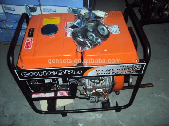 5kw portable diesel generator silent type