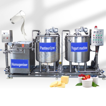 Small Milk Pasteurizer Plant for Industrial Yogurt Production