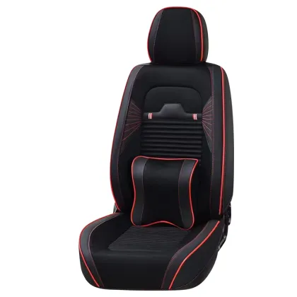 Luxury Leather Universal Car Seat Covers Full Set Custom 9D Cushions