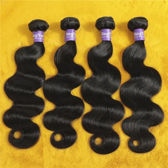 Wholesale 8A 10A Brazilian Straight Body Kinky Curly Water Deep Wave 100% Virgin Human Hair Bundles With Lace Frontal Closure