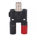 RF Coaxial Adapter BNC Female Dual Banana Socket