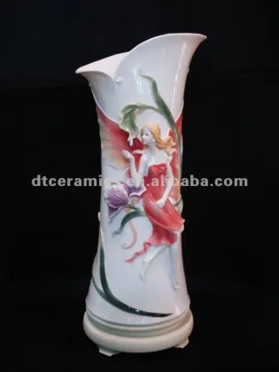 electric franz porcelain flower lamp