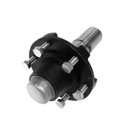 China Manufacturer Utility Trailer Half Axle with Hubs for RV Caravan Stub Axle