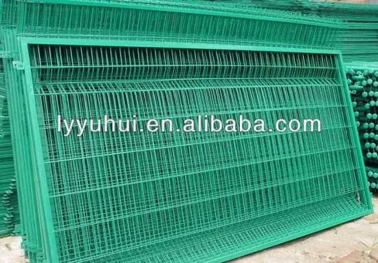 welded steel wire mesh concrete fence