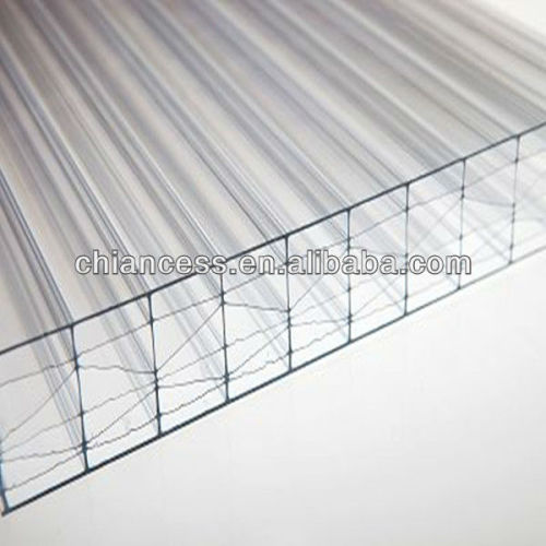 Seven wall Diamond Structure Polycarbonate Hollow PC Sheet