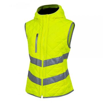 Ansi hi vis fleece Winter Safety Work Work Work Vest