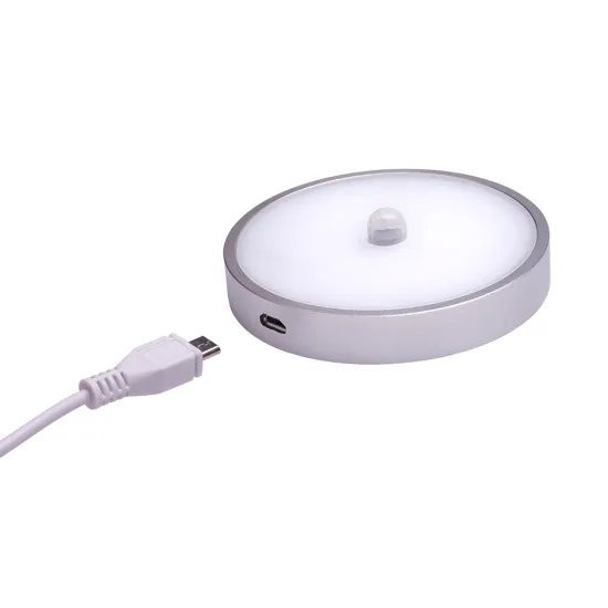 Wireless Rechargeable LED PIR Motion Sensor Night Light for Bedroom and Home Illumination