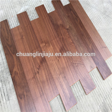 Top quality prefinished UV oil engineered American walnut floors