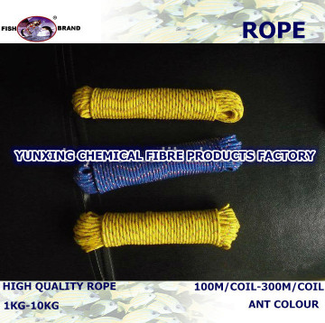 clothes rope polypropylene/cotton rope