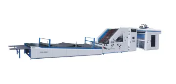 Automatic flute laminating machine sheet to sheet MOUNTING machine