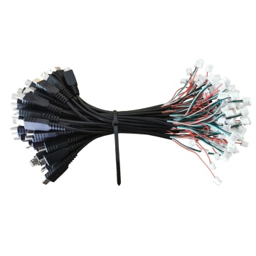 JST कनेक्टर वायर हार्नेस PHR-4 PHR-2 SPH-004T-P0.5S 28AWG के साथ USB केबल