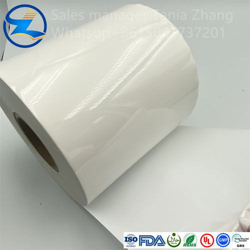 100mic white APET film sealing high-quality