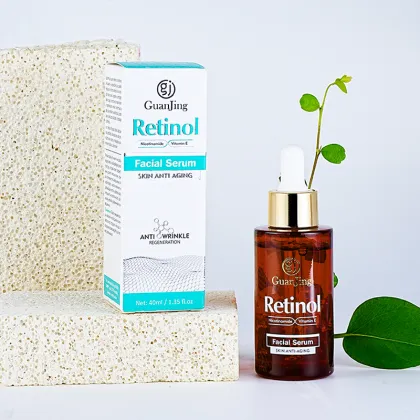 Guanjing Retinol Niacinamide Face Serum: Vitamin E for Pore Reduction and Wrinkle Removal