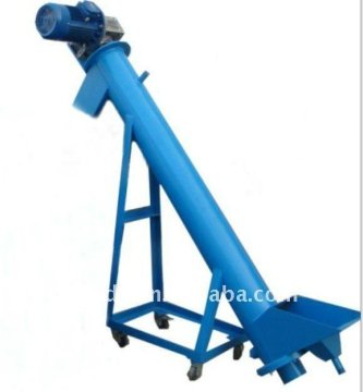 Inclined screw conveyor